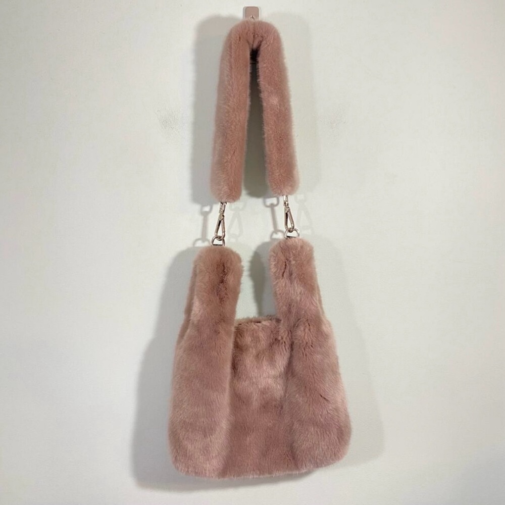 Caynor Faux Fur Shoulder Bag